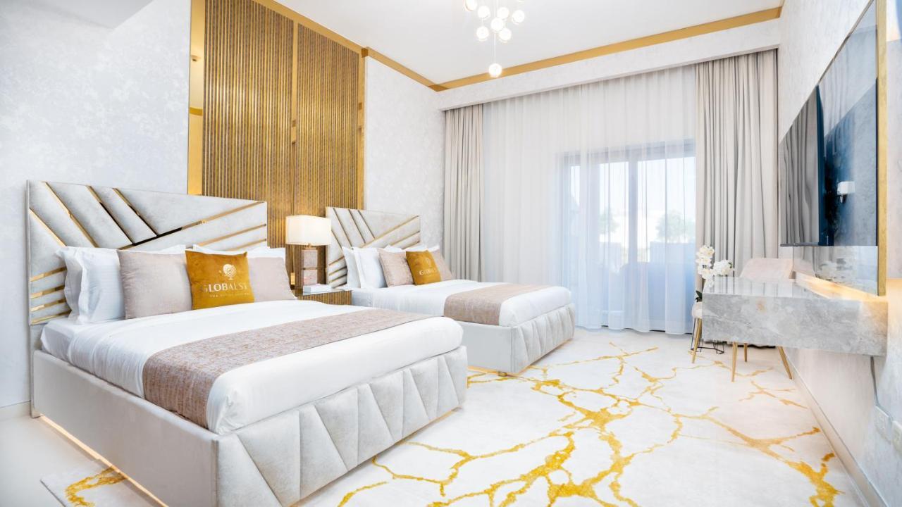 Exclusive Retreat Globalstay'S New 3Br Townhouse With Private Pool Dubai Exterior photo